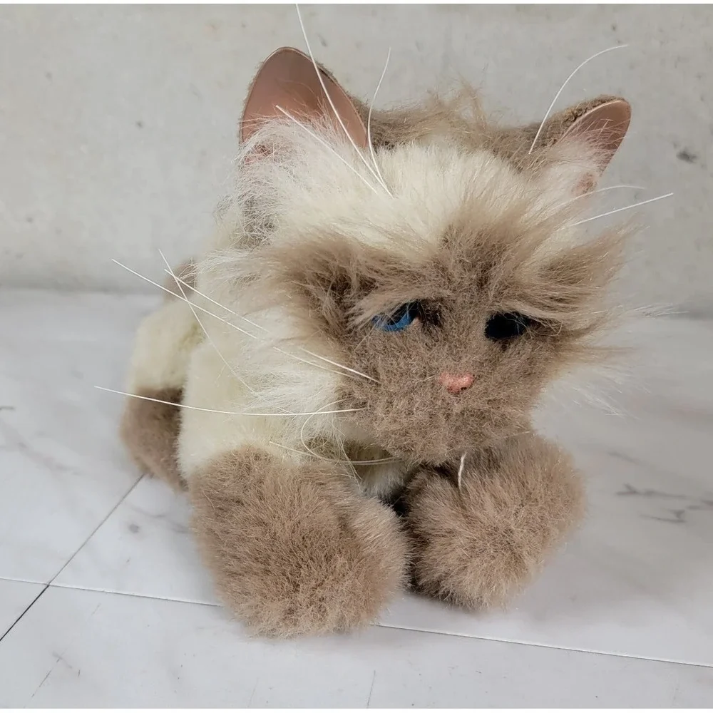 Furreal Friends 2006 Siamese Kitten Hasbro Interactive Purring Cat Tested Works